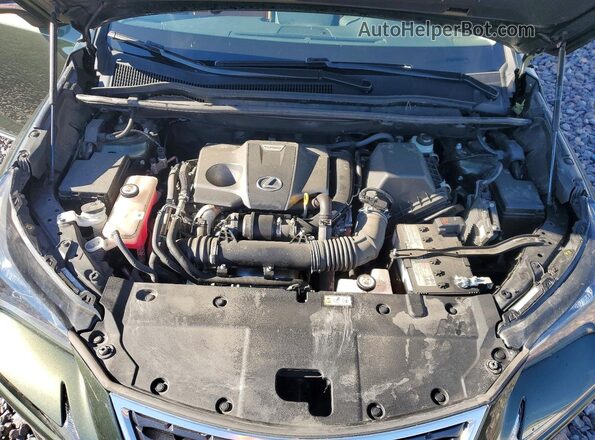 JTJDARBZ6M2191137 2021 LEXUS NX Green Вид підкапотного простору