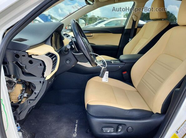 JTJDARBZ6M5021732 2021 LEXUS NX White Սալոնի դիմացի տեսք