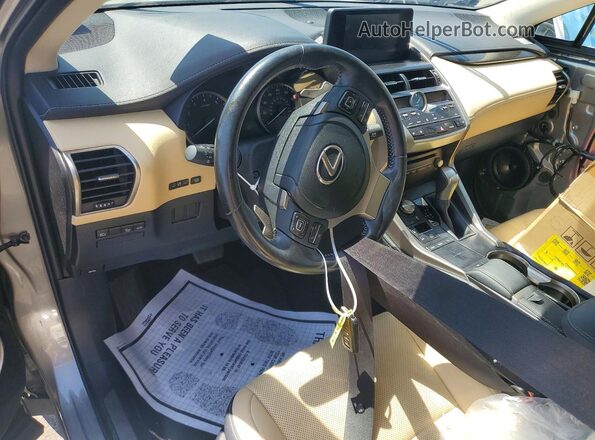 JTJDARBZ7M5034179 2021 LEXUS NX Silver წინა პანელის ხედი