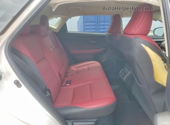 JTJDARBZ9L5014417 2020 LEXUS NX White Rear interior view