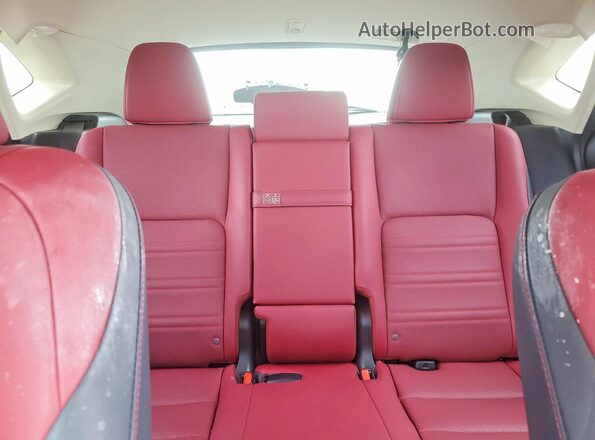 JTJDARBZ9L5014417 2020 LEXUS NX White Rear seats view