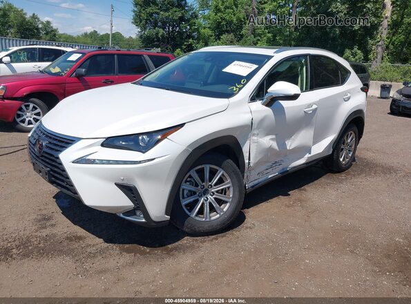 JTJDARDZ5M5024862 2021 LEXUS NX 300 White Vista tres cuartos delantera izquierda
