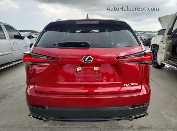 JTJDARDZ7L5018785 2020 LEXUS NX Red Widok z tyłu