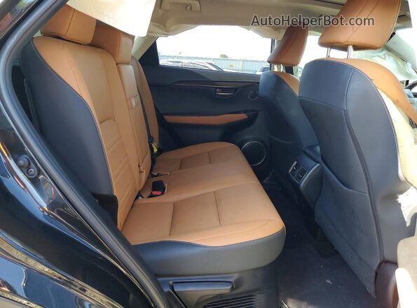 JTJDARDZ7M2254968 2021 LEXUS NX Black Вид задньої частини салону