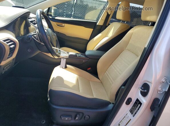 JTJDARDZ8L5005821 2024 LEXUS NX White Widok wnętrza z przodu