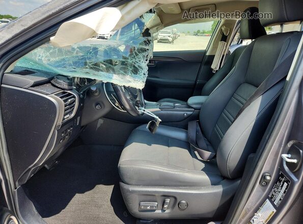 JTJDARDZ9M2251053 2021 LEXUS NX Серый Вид салона спереди