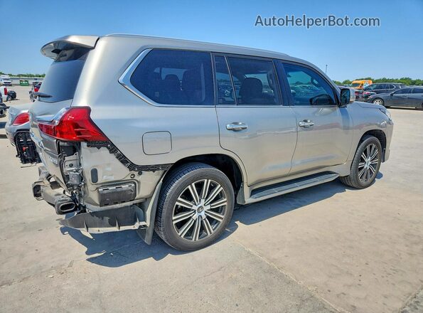 JTJDY7AX3L4333074 2020 LEXUS LX Silver Trasero derecho