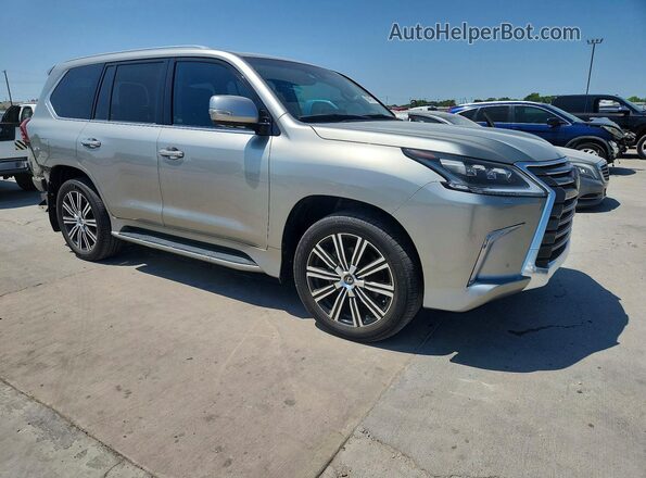 JTJDY7AX3L4333074 2020 LEXUS LX Silver Delantero derecho