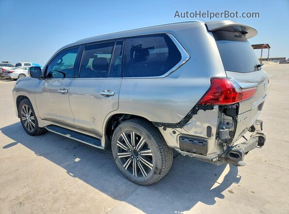 JTJDY7AX3L4333074 2020 LEXUS LX Silver Trasero izquierdo