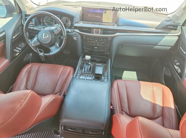JTJDY7AX3L4333074 2020 LEXUS LX Silver Vista del salpicadero