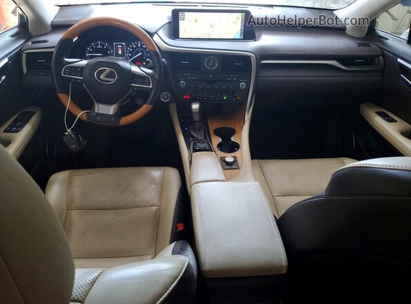 JTJDZKCA1J2006013 2018 LEXUS RX Silver Widok wnętrza 360 stopni