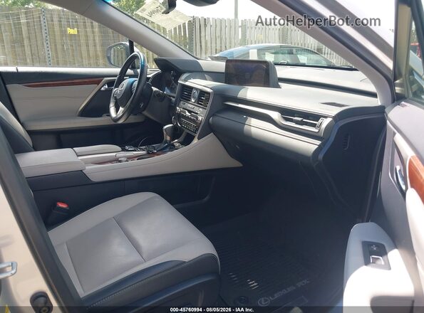 JTJDZKCA6K2014920 2019 LEXUS RX 350L Gray Front interior view