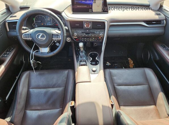 JTJDZKCA6K2015372 2019 LEXUS RX Blue Առջևի վահանակի տեսք