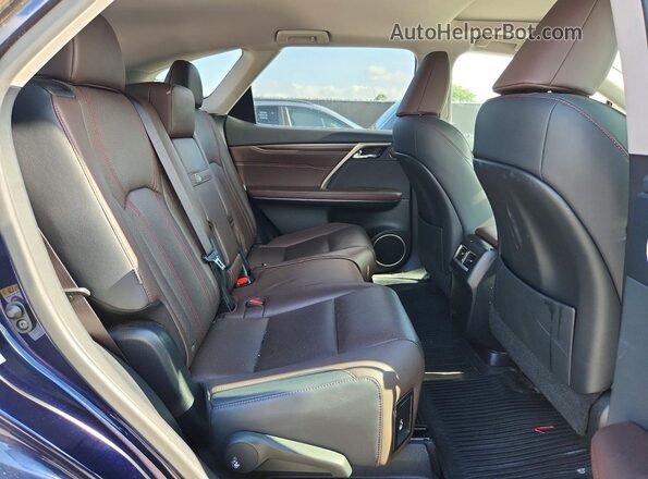 JTJDZKCA6K2015372 2019 LEXUS RX Blue Սալոնի հետևի տեսք
