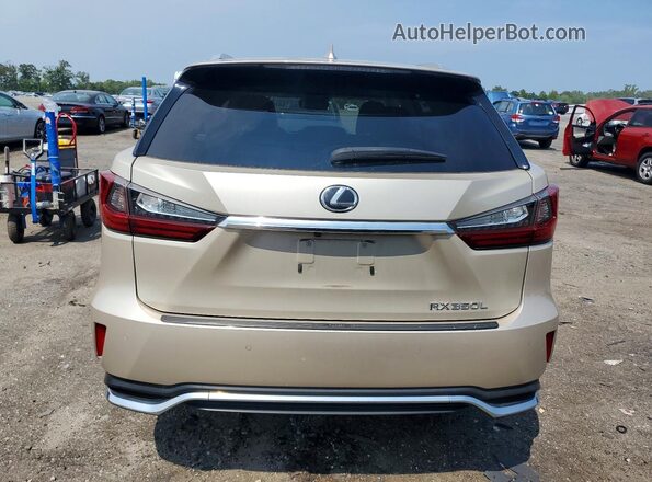 JTJDZKCAXJ2006740 2018 LEXUS RX Beige Widok z tyłu