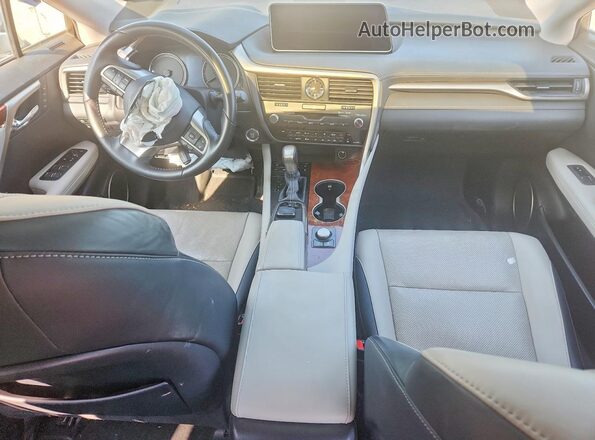 JTJDZKCAXK2016752 2019 LEXUS RX Silver Vista del salpicadero