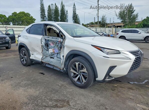 JTJGARBZ0M5020654 2021 LEXUS NX White Front right
