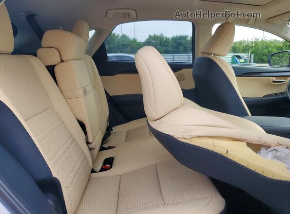 JTJGARBZ0M5020654 2021 LEXUS NX White Rear seats view