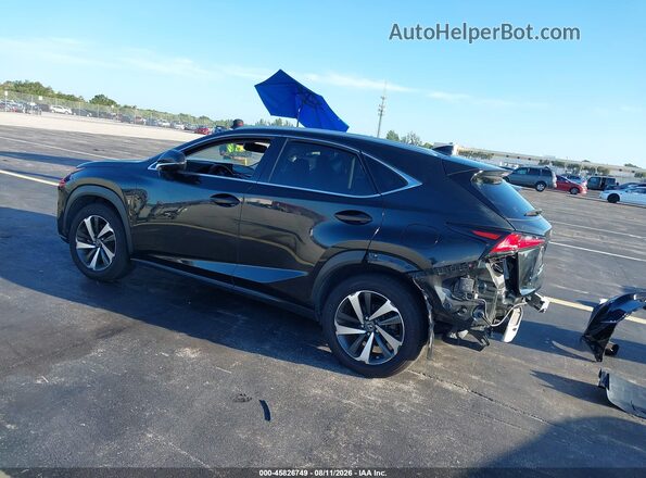 JTJGARBZ5M2183561 2021 LEXUS NX 300 Black Trasero izquierdo