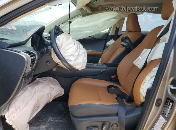 JTJGARBZXM2180848 2021 LEXUS NX Silver Widok wnętrza z przodu