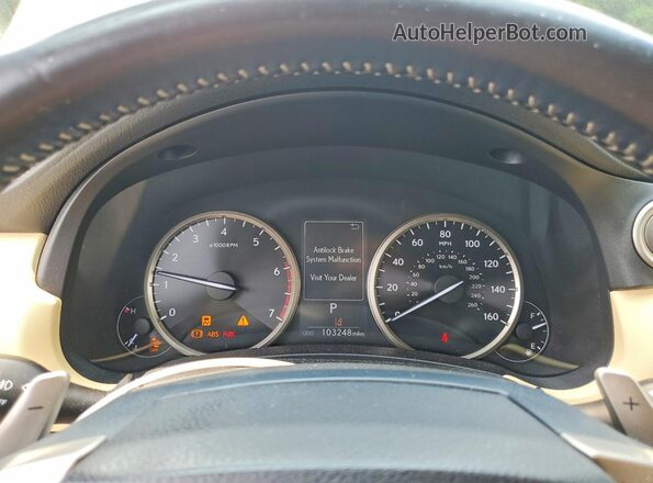 JTJGARDZ0L2223816 2020 LEXUS NX Gray Instrument cluster view