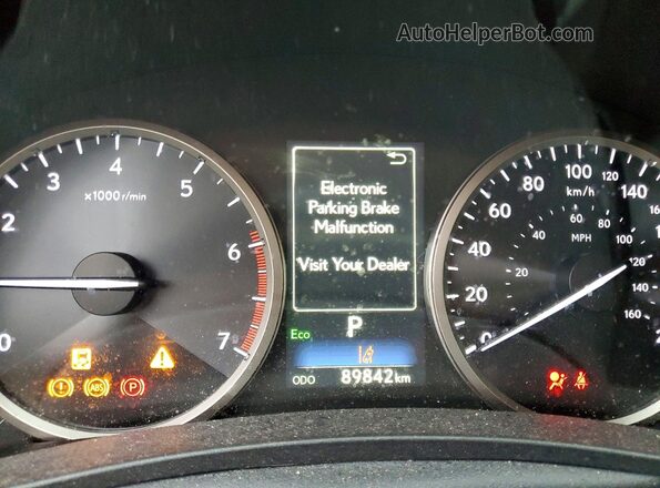 JTJGARDZ3L2220974 2020 LEXUS NX Серебряный Вид щитка приборов