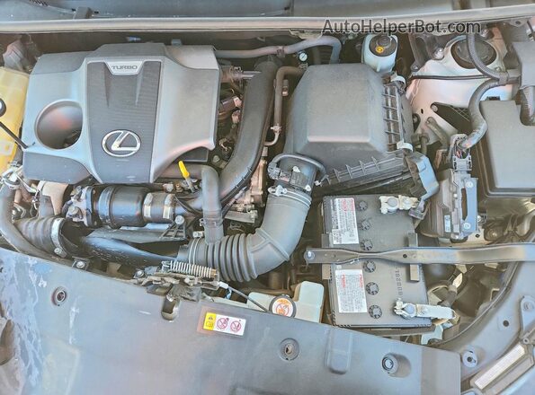JTJGARDZ3L2232235 2020 LEXUS NX White Rear interior view