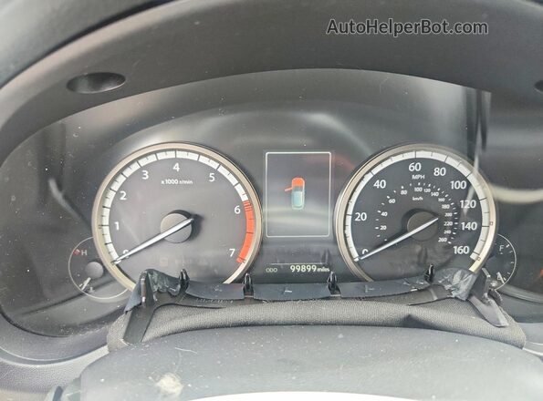 JTJGARDZ3L2232235 2020 LEXUS NX White Instrument cluster view