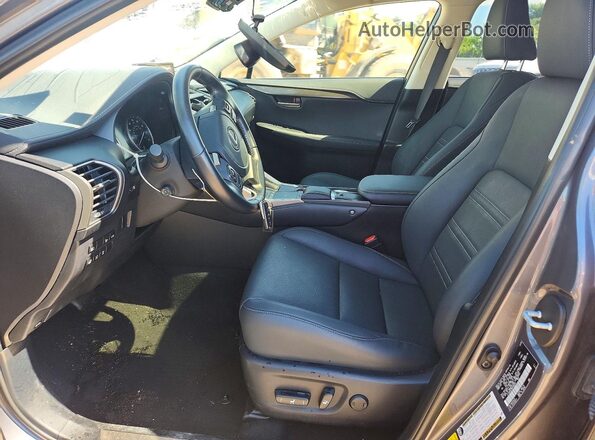 JTJGARDZ3M2246878 2021 LEXUS NX Gray Front interior view