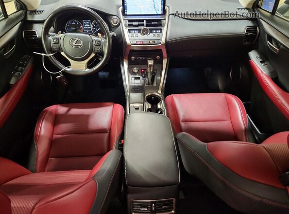 JTJGARDZ4M5019245 2021 LEXUS NX White წინა პანელის ხედი
