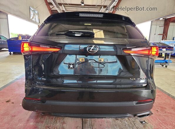 JTJGARDZ4M5031914 2021 LEXUS NX Black Հետևի տեսք