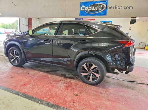 JTJGARDZ4M5031914 2021 LEXUS NX Black Հետևի ձախ