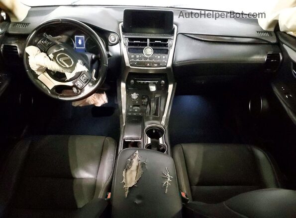 JTJGARDZ8L2232747 2020 LEXUS NX300 Black Вид панелі приладів