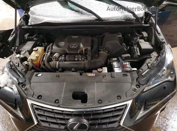 JTJGARDZ8L2232747 2020 LEXUS NX300 Black Вид підкапотного простору