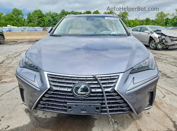 JTJGARDZ9L2221708 2020 LEXUS NX Gray Front view
