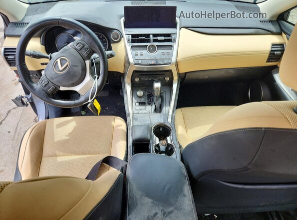 JTJGARDZ9L2221708 2020 LEXUS NX Gray Dashboard view