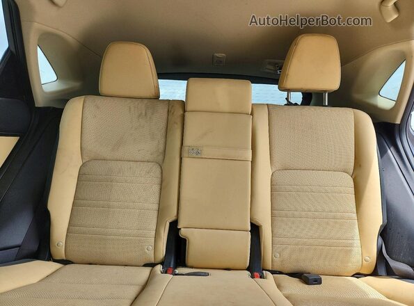JTJGARDZ9L2221708 2020 LEXUS NX Gray Rear seats view