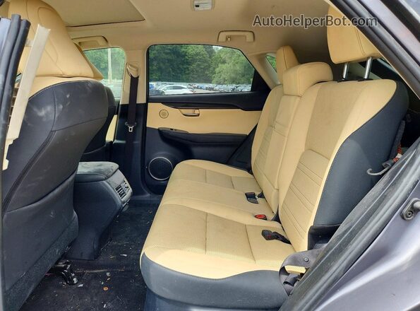 JTJGARDZ9L2221708 2020 LEXUS NX Gray Rear interior view