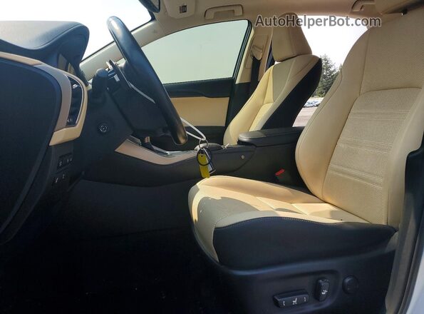JTJGARDZ9L5011446 2020 LEXUS NX White Widok wnętrza z przodu