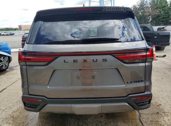 JTJGD7CX4T4011453 2026 LEXUS LX Charcoal Հետևի տեսք