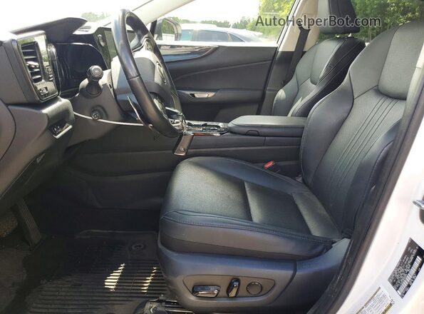 JTJGGCEZ0R5005876 2024 LEXUS NX White Widok wnętrza z przodu