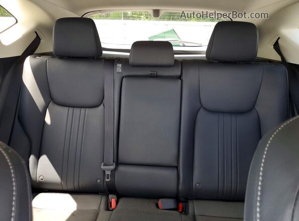 JTJGGCEZ0R5005876 2024 LEXUS NX White Widok tylnych siedzeń