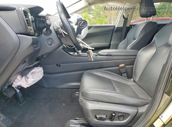 JTJGGCEZ4R2010452 2024 LEXUS NX Зеленый Вид салона спереди
