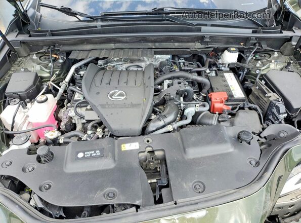 JTJGGCEZ4R2010452 2024 LEXUS NX Зеленый Вид подкапотного пространства