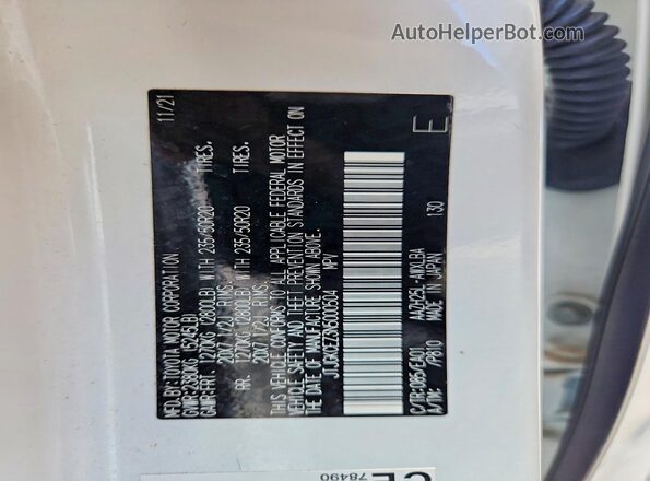 JTJGKCEZ3N5000504 2022 LEXUS NX White Widok komory silnika