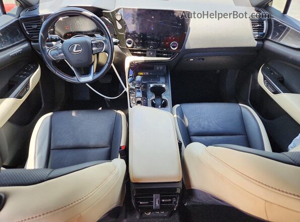 JTJGKCEZ3N5000504 2022 LEXUS NX White Widok deski rozdzielczej