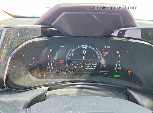 JTJGKCEZ3S2046993 2025 LEXUS NX White Widok zestawu wskaźników