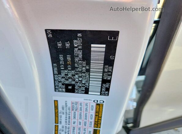 JTJGKCEZ3S2046993 2025 LEXUS NX White Widok wnętrza 360 stopni
