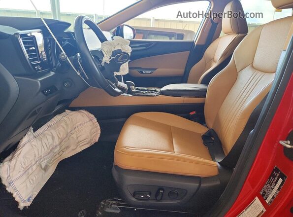 JTJGKCEZ4N2007351 2022 LEXUS NX Красный Вид салона спереди