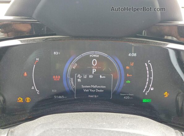 JTJGKCEZ5R5011896 2024 LEXUS NX White Widok zestawu wskaźników
